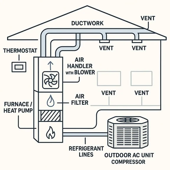 Heat Pump vs Gas Furnace Comparison