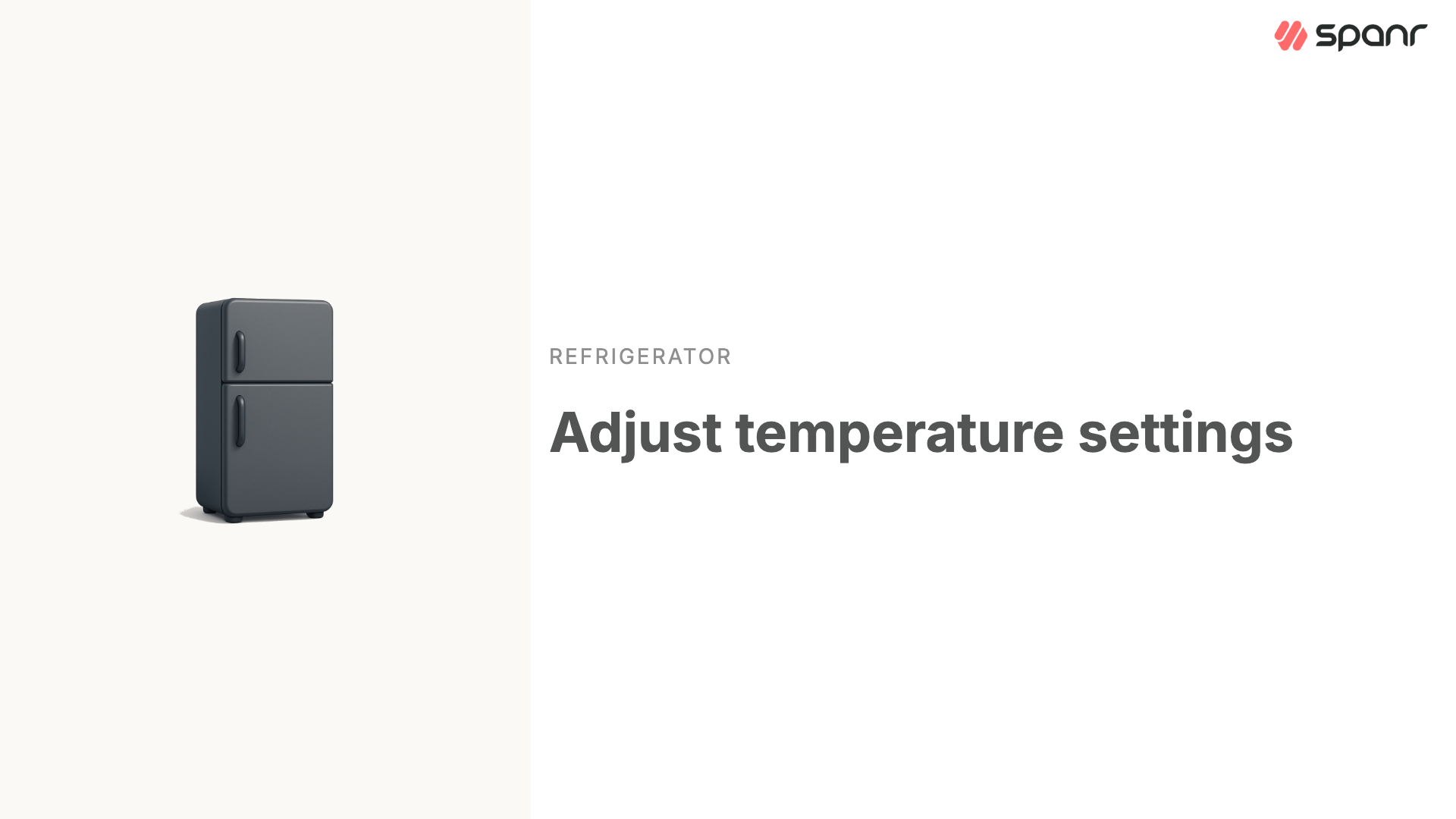 Inspect and Adjust Refrigerator Temperature Settings