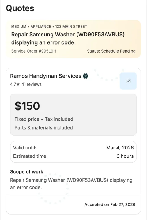 Service Order Contract